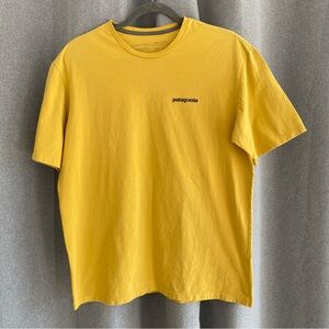 Patagonia Men's Yellow Graphic Tee M